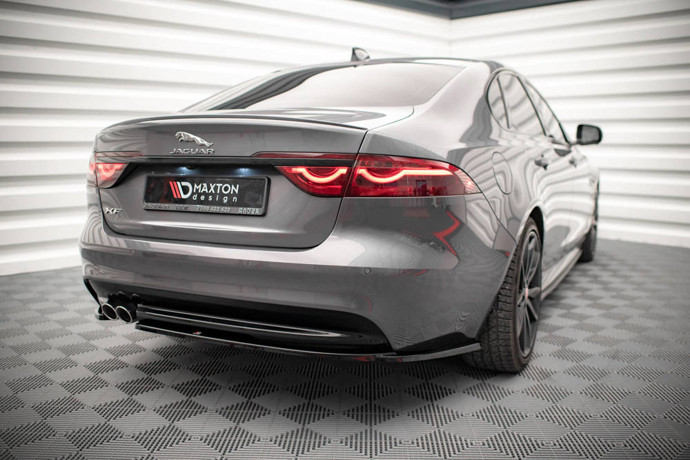 Diffuser Jaguar XF R-Sport Mk2 Maxton Glans Zwart