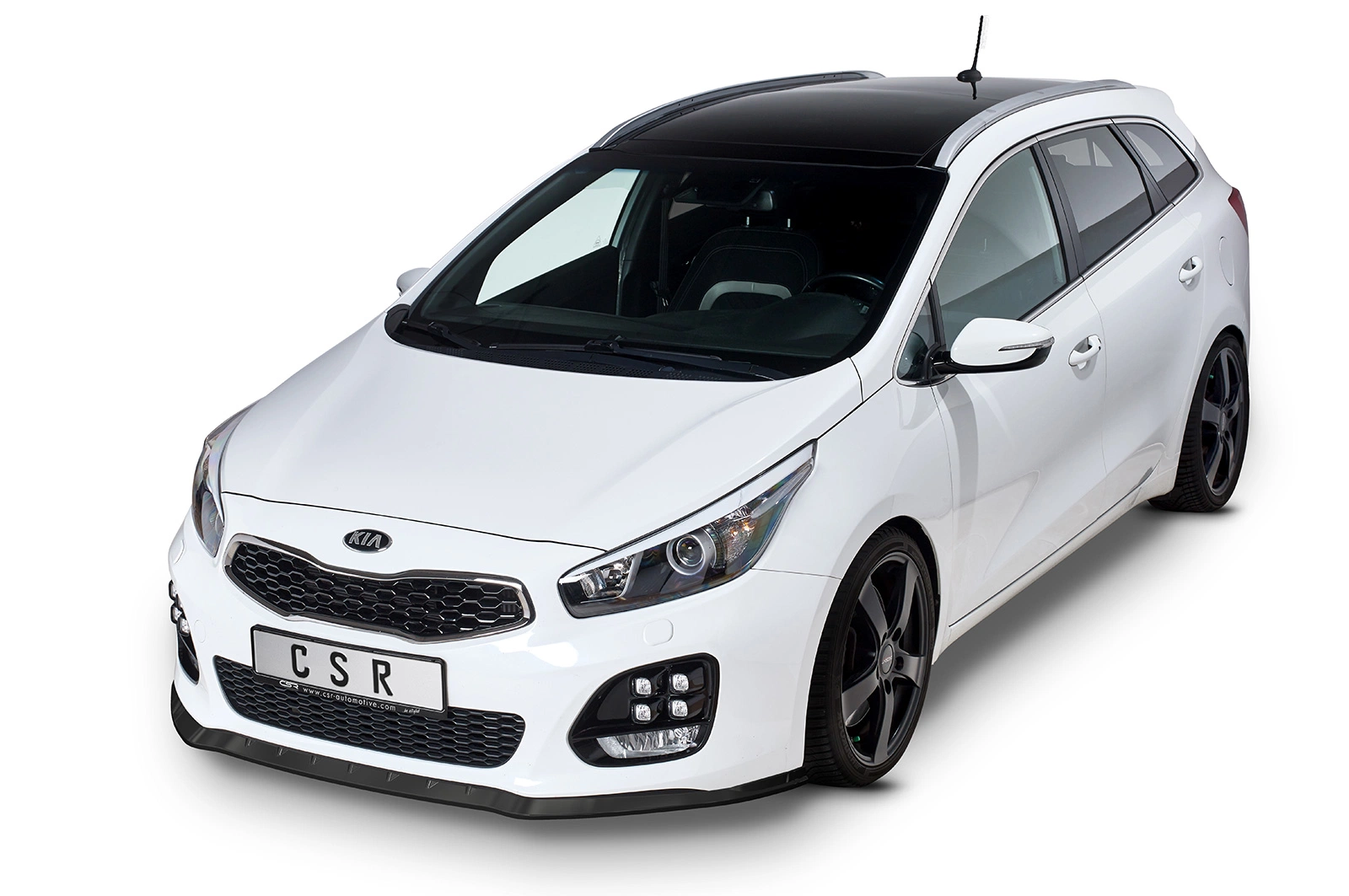 Voorspoiler KIA Ceed (JD) glans zwart – CSR Automotive (04/2012-2018)