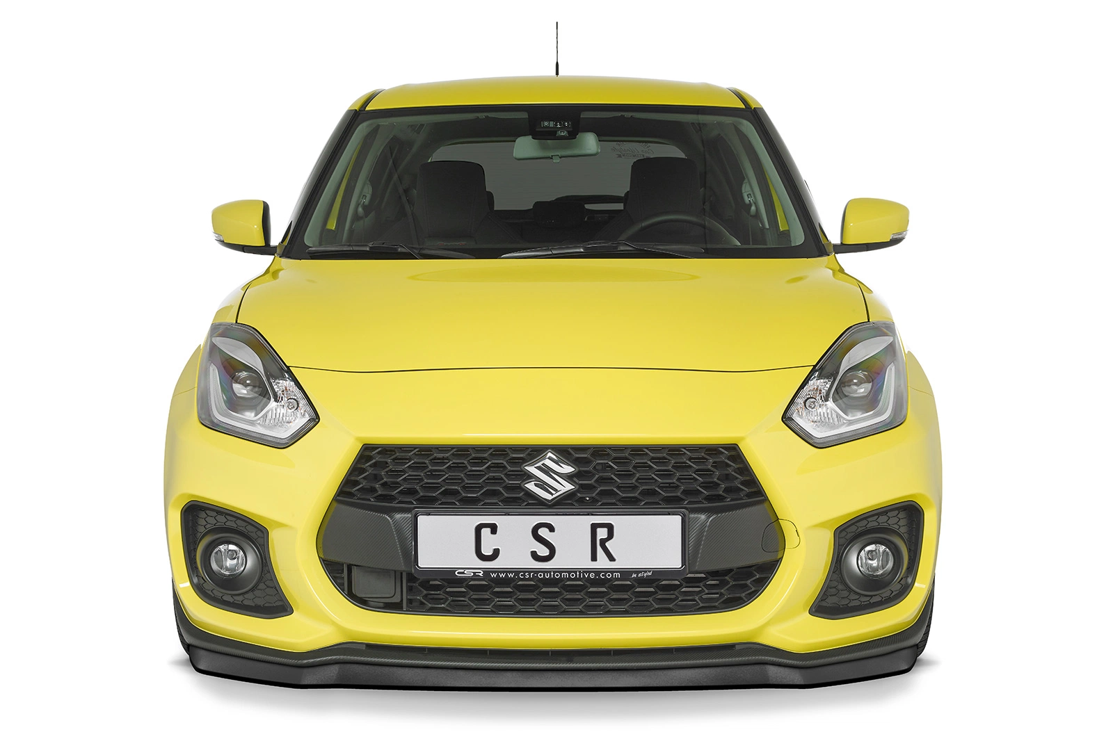 Voorspoiler Suzuki Swift 6 (RZ/AZ) Sport glans zwart 2018–