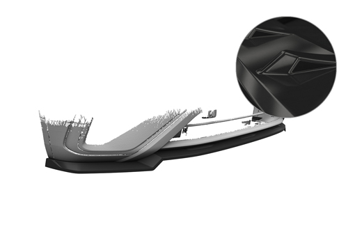 Cupspoilerlip VW Tiguan 2 (Type AD) Allspace