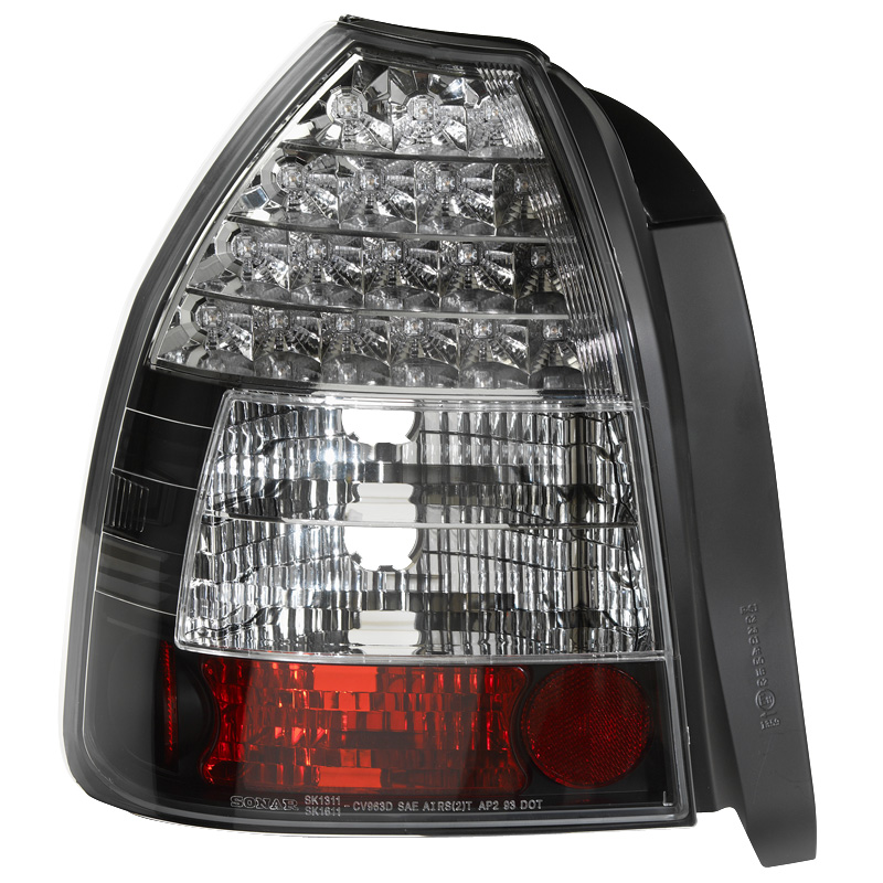 Luces traseras Honda Civic 96-00 3 door LED black