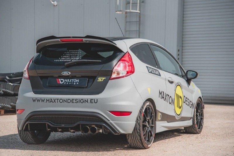 Spoiler Ford Fiesta ST Mk7 Facelift 2013-2016 Maxton Glans Zwart