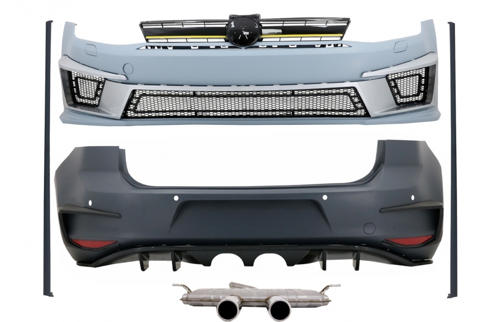 Bodykit VW Golf VII R400 look incl. Uitlaat
