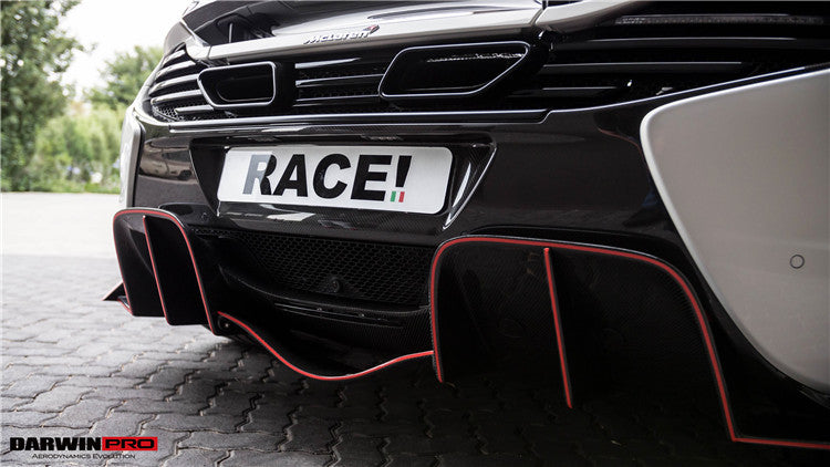 McLaren MP4 12C BKSS Style Carbon Fiber Diffuser 2011-2017