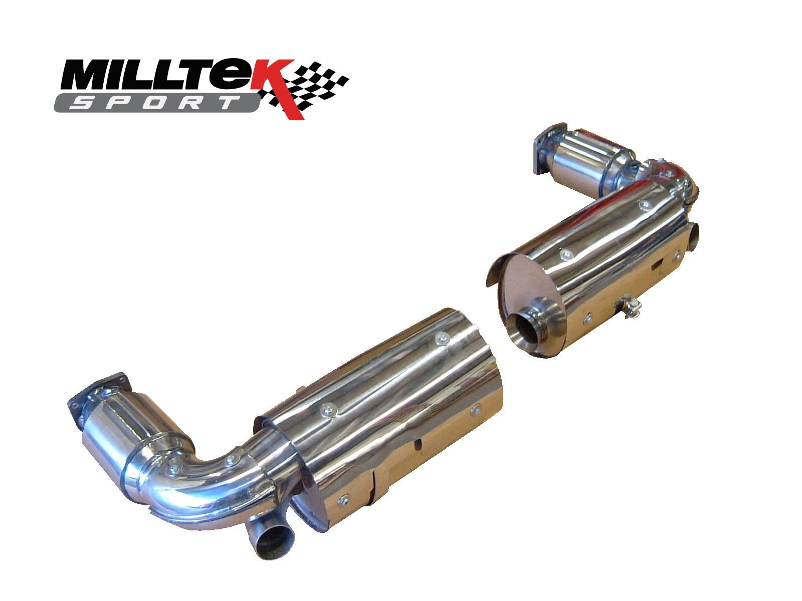 Milltek Porsche 991 996 Turbo incl. X50/GT2 Turbo-back systeem m