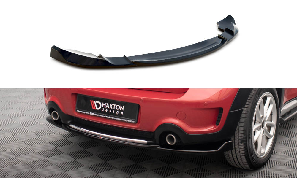Diffuser Mini Cooper Countryman R60 FL 2014 - 2017 Maxton Glans Zwart