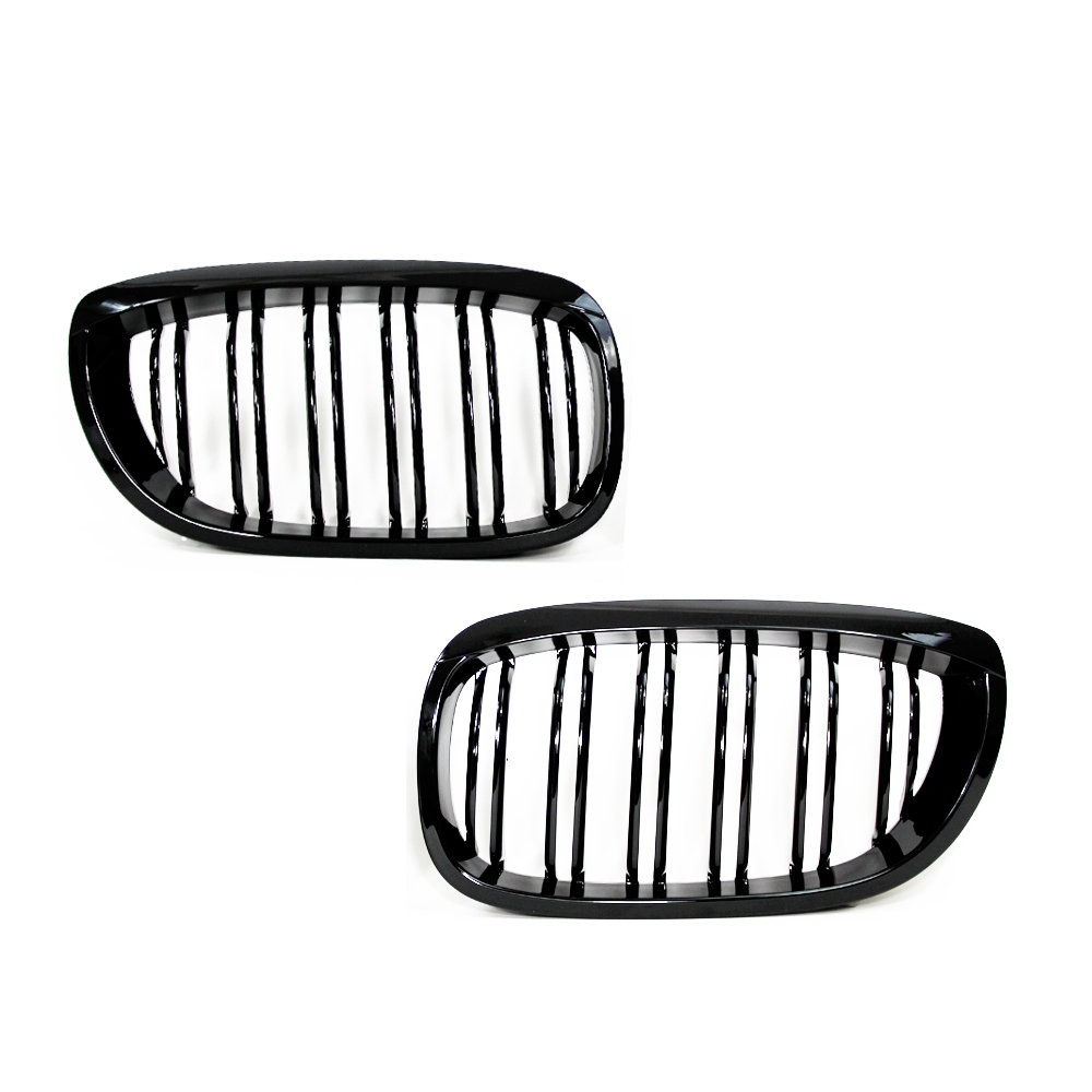Grill zwart ribben BMW E46 coupe/cabrio