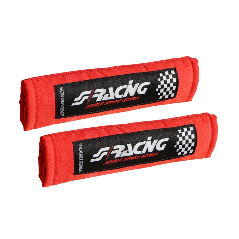 Simoni Racing Gordelhoezen Sport - Rood - 2 stuks