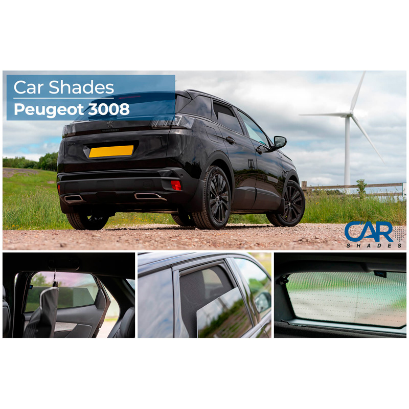 Set Car Shades  Peugeot 3008 II 2016- (6-delig)