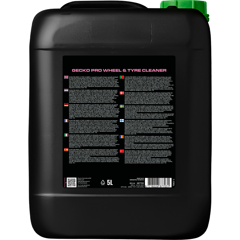 Gecko Velg- & Bandenreiniger 5 liter (703)