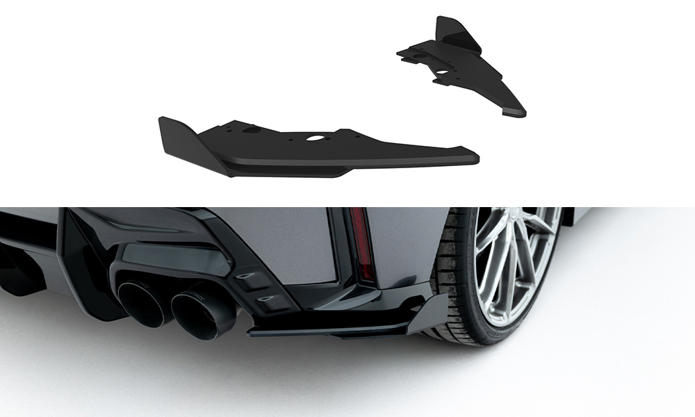 Street Pro Achterzij Spoilers V.2 + Flaps BMW M135i F70 Maxton