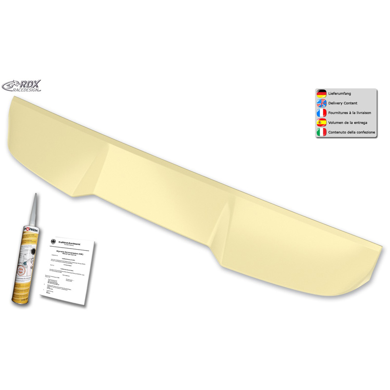 Dakspoiler  Mercedes V-Klasse W447 2014- incl. AMG-Line & EQV 2020- (met achterklep) (PUR-IHS)