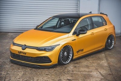 Voorspoiler Volkswagen Golf 8 Maxton Glans Zwart