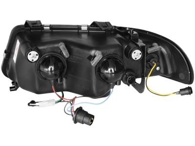 Faros Audi A4 B5 95-99 LED Los ojos del Diablo Dayline negro