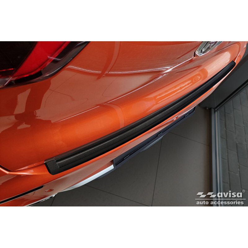 Matzwart RVS Achterbumperprotector  MG ZS FL 2019-2024 'Lines'