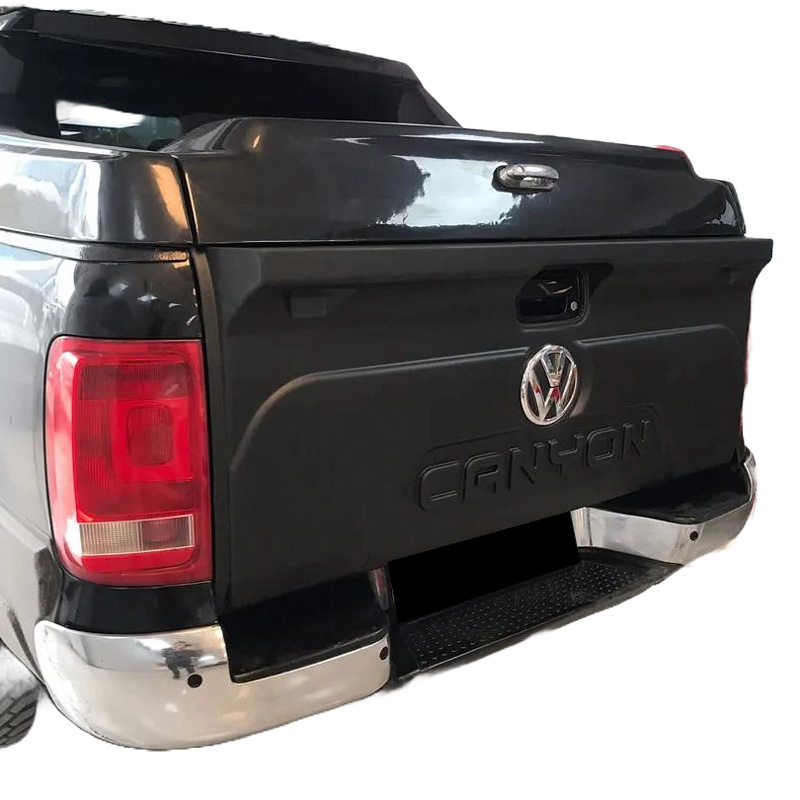 Achterklepcover  Volkswagen Amarok MK1 2010-2022 - Versie 2 - Matzwart