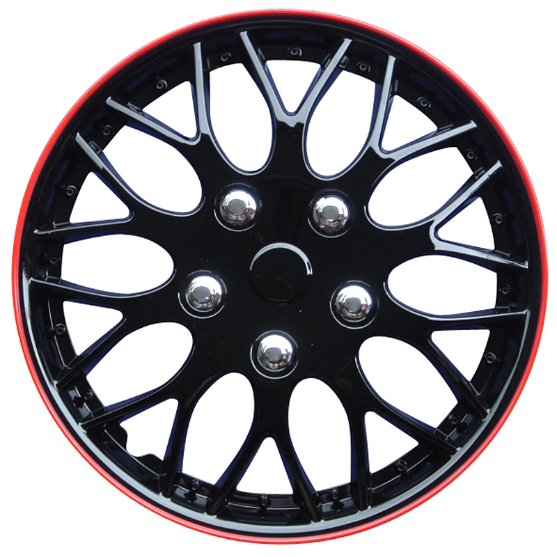 Wieldop Set Missouri 14'' Ice Black/Red Rim