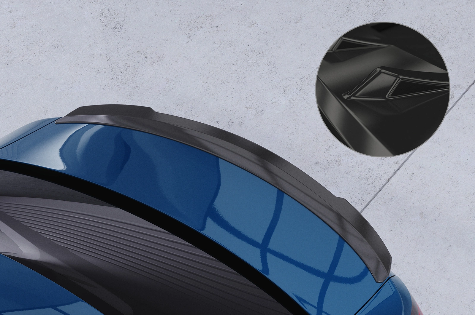 Achterspoiler Mercedes-Benz A-Klasse V177 Limousine (11/2018–) Glans Zwart – CSR Automotive