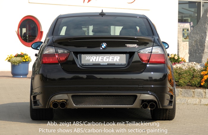 Achteraanzet BMW E90 Sedan Rieger