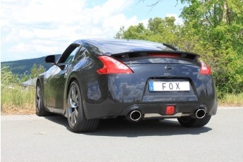 Nissan 370Z Einddemper Uitgang rechts/links - 129x106 Typ 32 rec