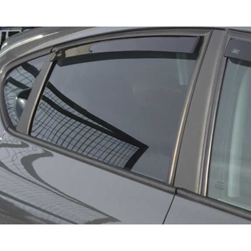 DGA Zijwindschermen (Achter)  Seat Leon II (1P) 2005-2012 (2-delig)