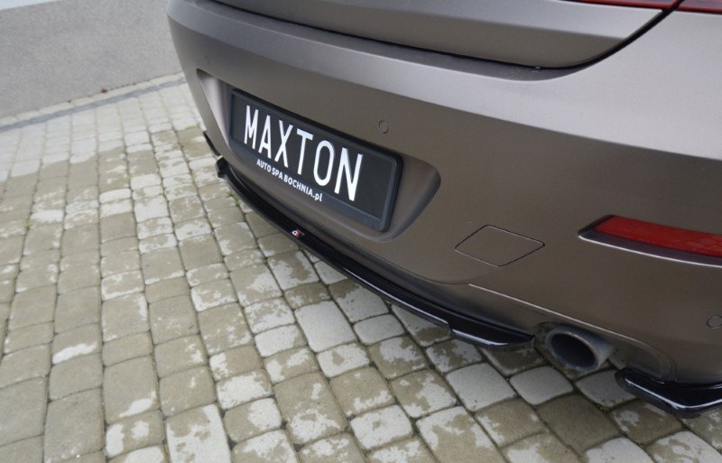 Centrale Achterspoiler BMW 6 GRAN COUPÉ Glanzend Zwart