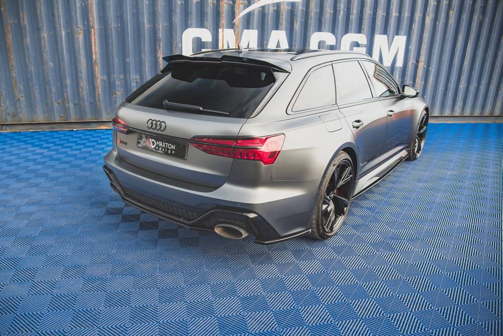 Zijdiffuser V.1 Audi RS6 / RS7 C8 Maxton Glanzend Zwart