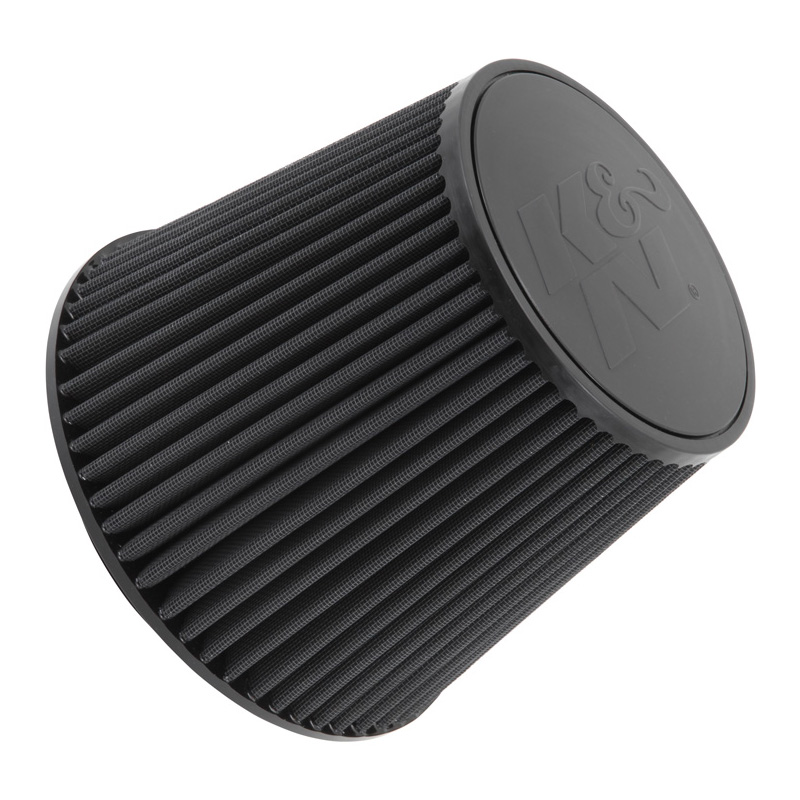K&N Universeel Dryflow Zwart Luchtfilter Synthetisch Luchtfilter Conisch 152mm aansluiting, 229mm onder, 168mm top, 190mm hoogte (RU-5177HBK)