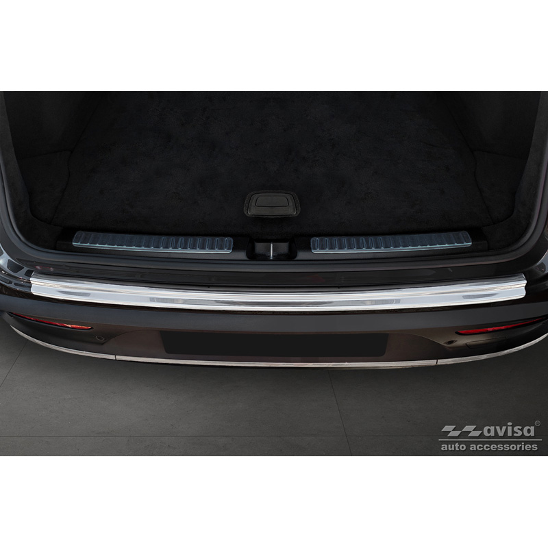 RVS Achterbumperprotector  Mercedes EQC (N293) 2019- 'Ribs'