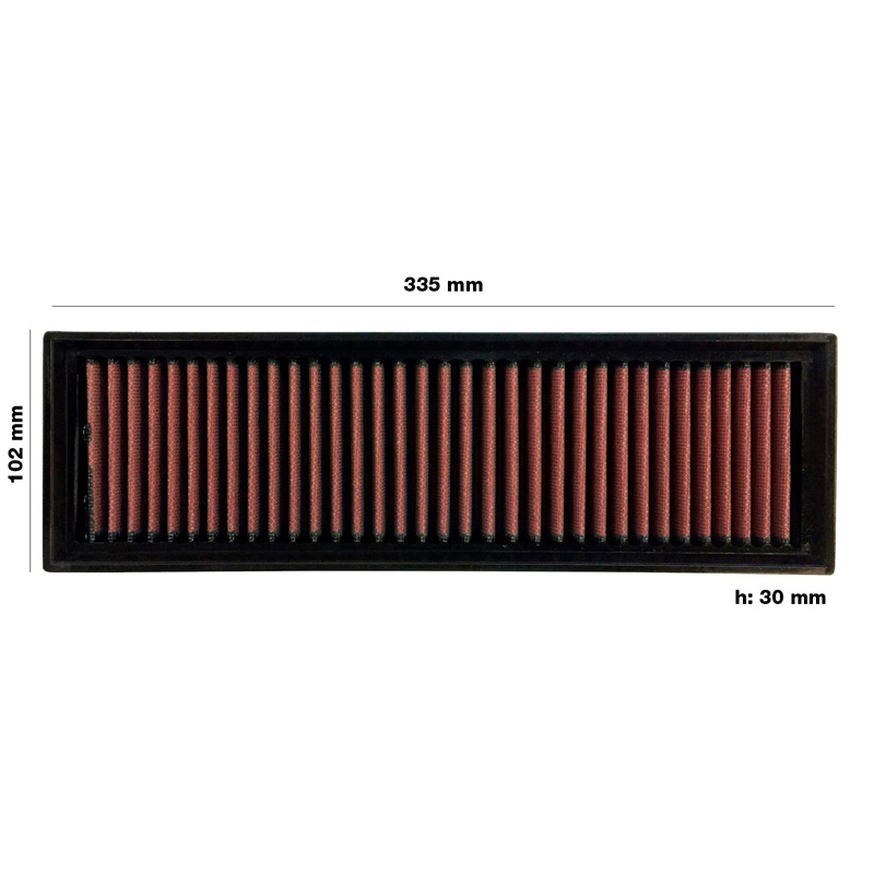 Simoni Racing vervangingsfilter  Citroën Berlingo, C2, C3, C-Elysee, Peugeot 1007, 207, Partner 2002-