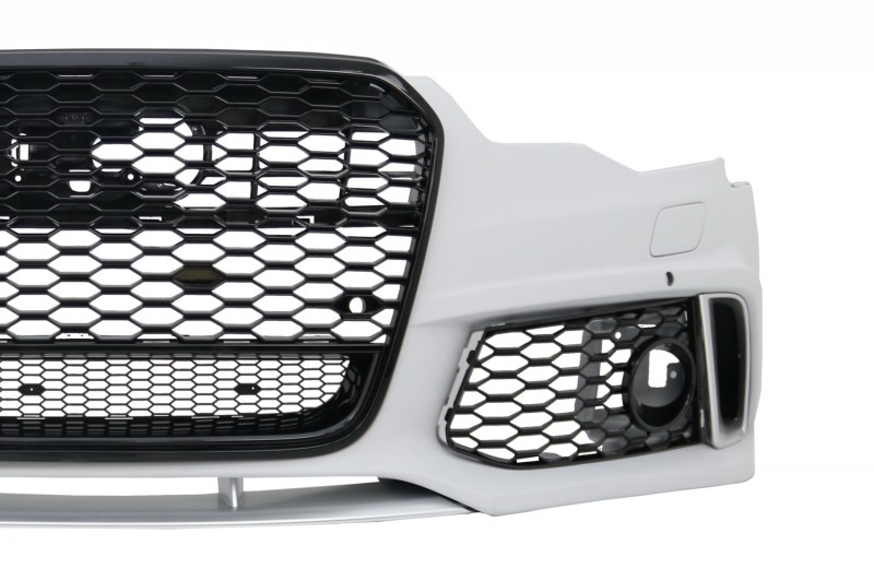 Voorbumper Audi A6 4G RS6 look Carbon compleet
