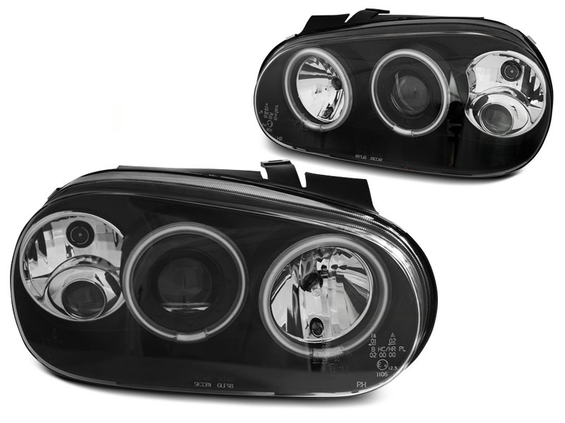 Faros VW Golf IV Angel Eyes Ice CCFL