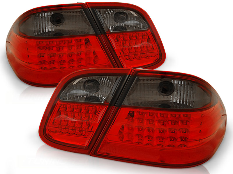 Taillights Led Mercedes W208 red/black 97-02