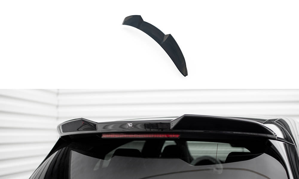 Spoiler Mercedes A Klasse / AMG Line / A45 AMG W176 Maxton Glans Zwart