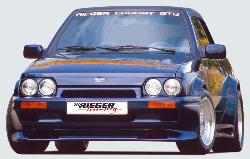 Voorbumper Ford Escort 4 Bredereversie l Polyester Rieger