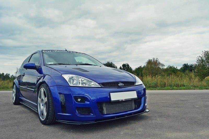 Voorspoiler Ford Focus RS Mk1 Glanzend Zwart
