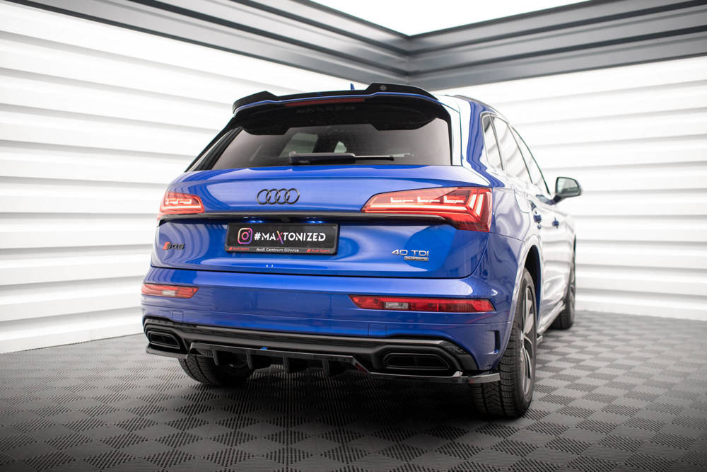 Spoiler Audi SQ5 & Q5 S-Line SUV Facelift 2020 - Maxton Glans Zwart