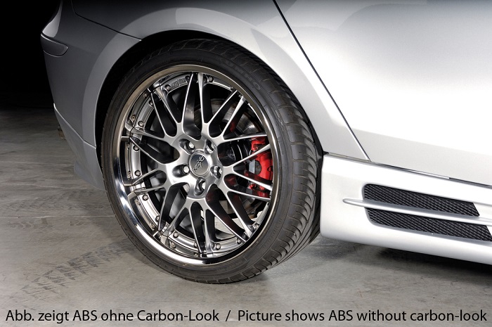 Zijskirts BMW E87 ABS Carbon-look Rieger