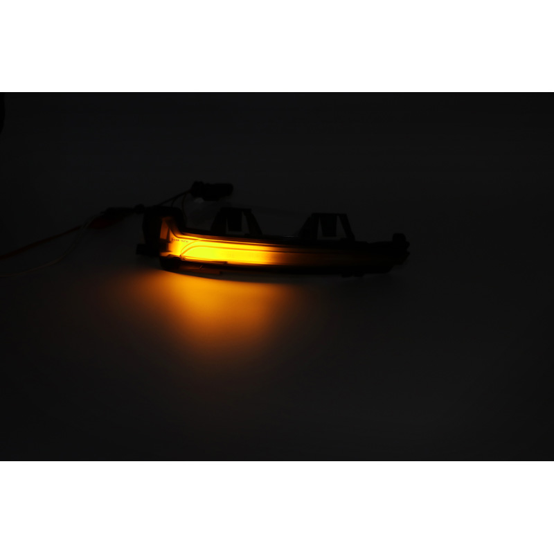 Set LED Zijspiegel-Knipperlichten  Volvo diverse modellen 2016- - Rookgrijs - incl. Dynamic Running Light
