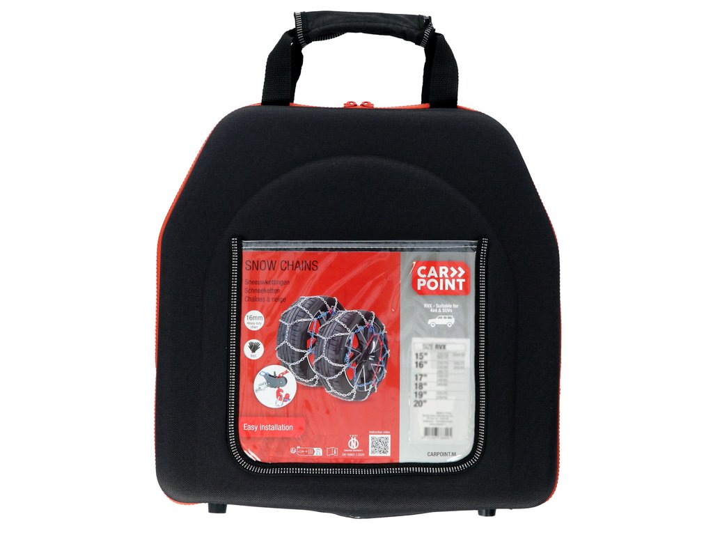 Sneeuwkettingen Carpoint RVX-265 16mm 16/17/18/19/20/21 inch