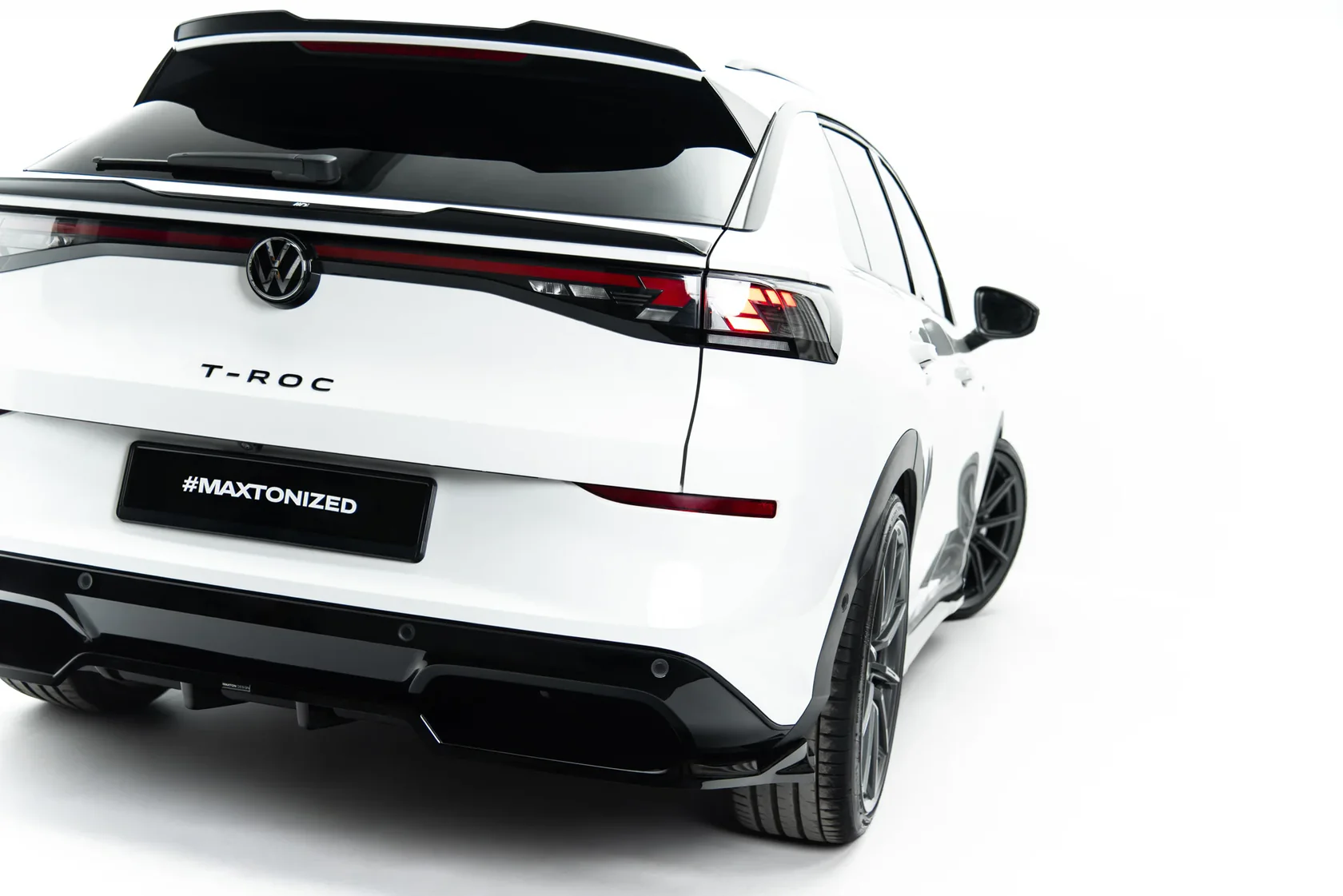 Achterdiffuser Spoiler Cap Volkswagen T-Roc R-Line Mk2