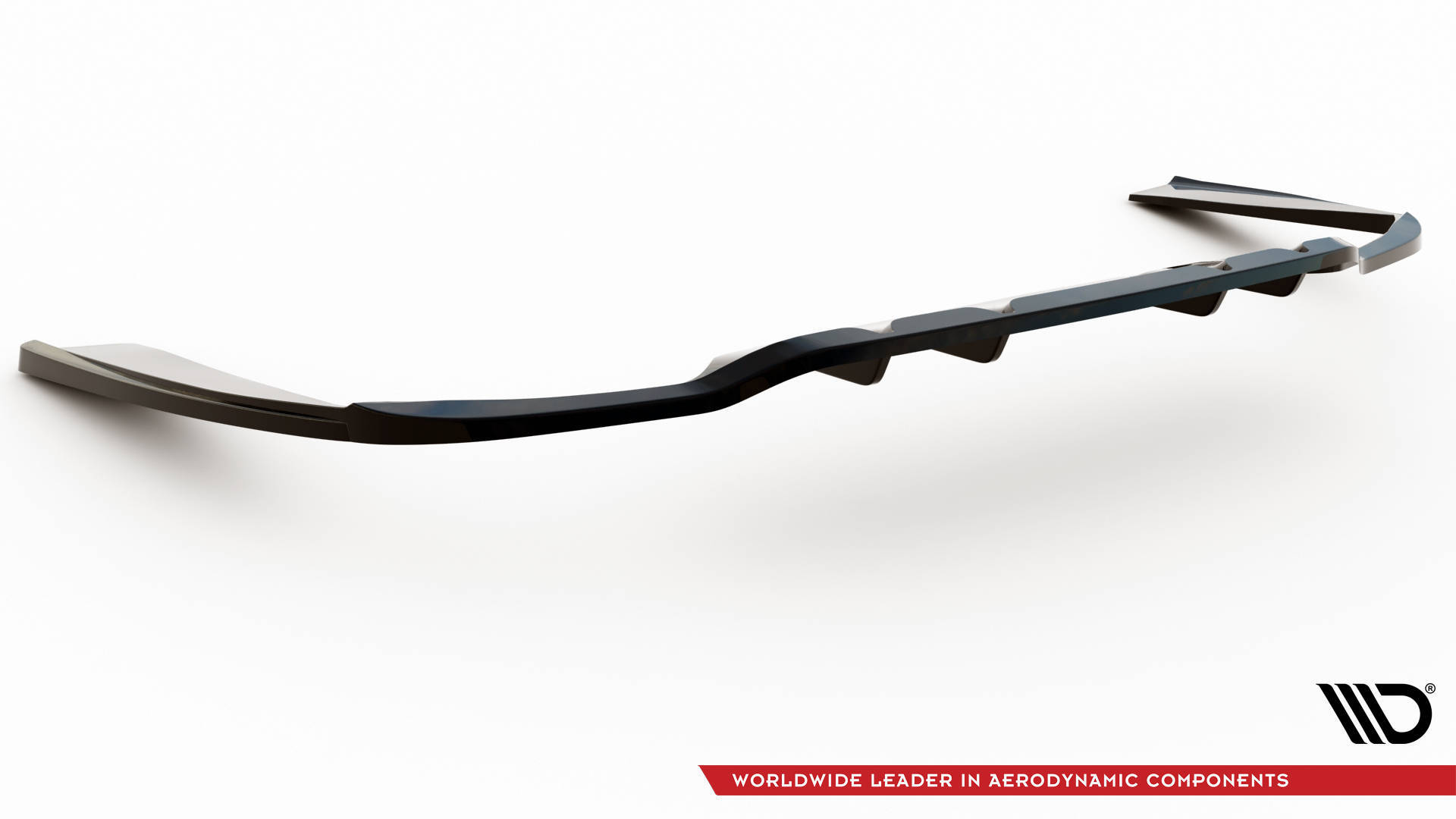 Bodykit Mercedes-Benz C AMG-Line Sedan / Estate W205 Facelift / S205 Facelift Maxton Glanzend zwart
