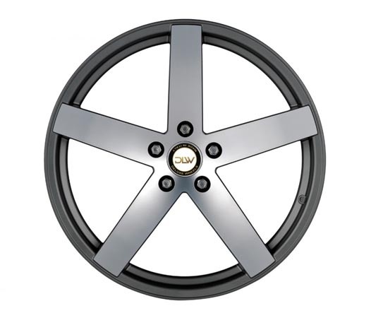 Deluxe Uros K Antraciet Matt Polish 9x20 5x112 ET25 Velgen