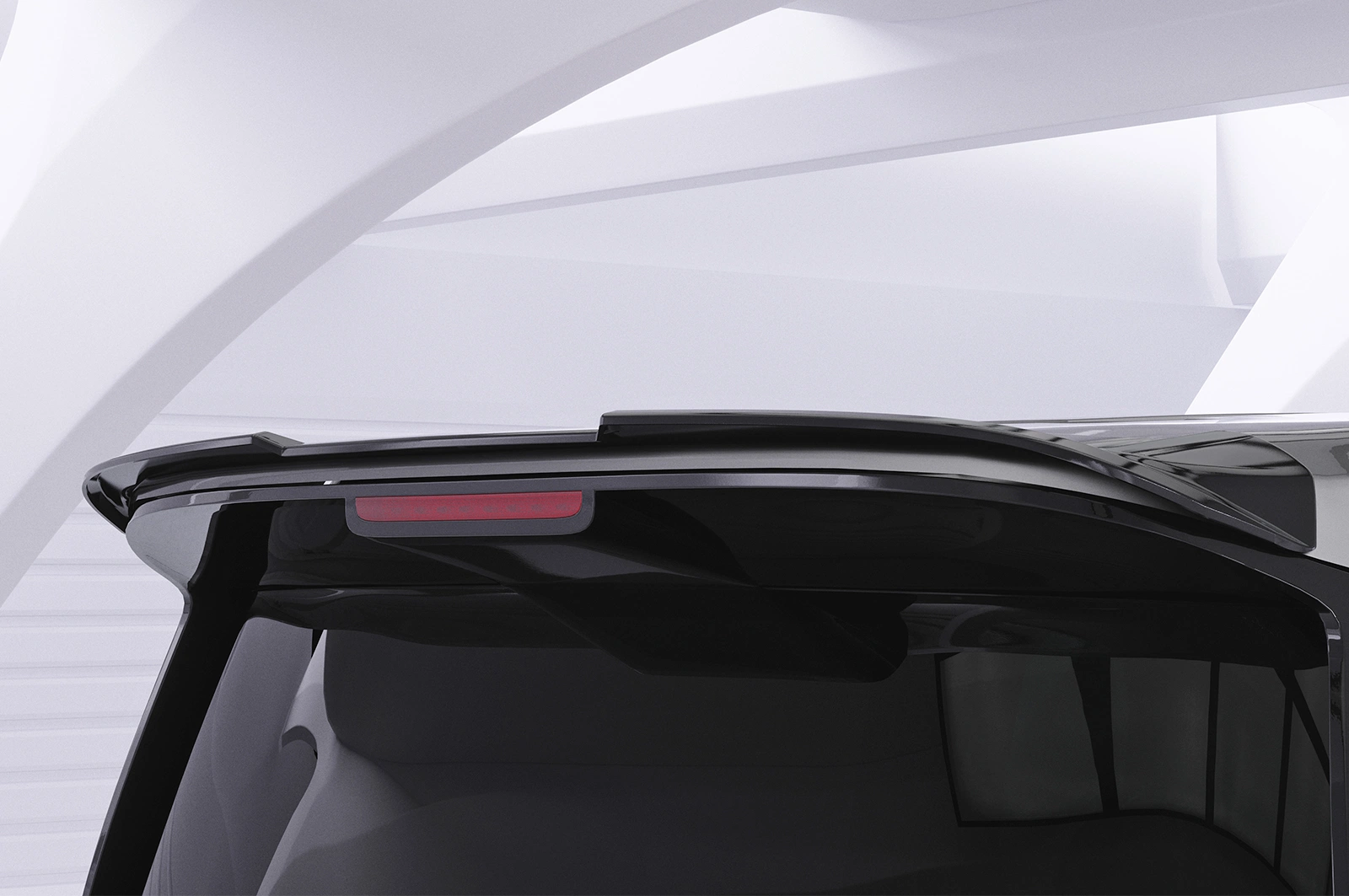 Achterspoiler VW T7 Multivan glans zwart 2021–