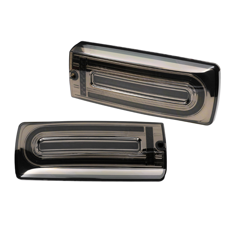 Set LED Achterlichten  Mercedes G-Klasse W463 G500/G550/G55/G63 AMG 1999-2018 - Rookgrijs - incl. Dynamic Running Light