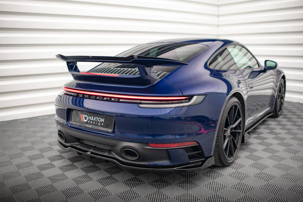 Diffuser V.2 Porsche 911 Carrera 992 Aero Pack Maxton Glans Zwart