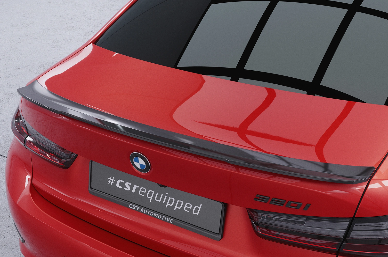 Achterspoiler BMW 3‑Serie G20 Limousine (2019–) Glans Zwart – CSR Automotive