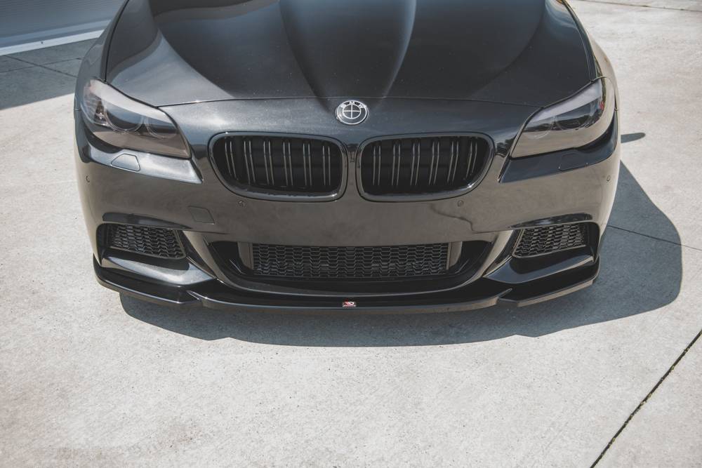 Voorspoiler BMW 5 F10/F11 MPACK V.4 Glanzend Zwart