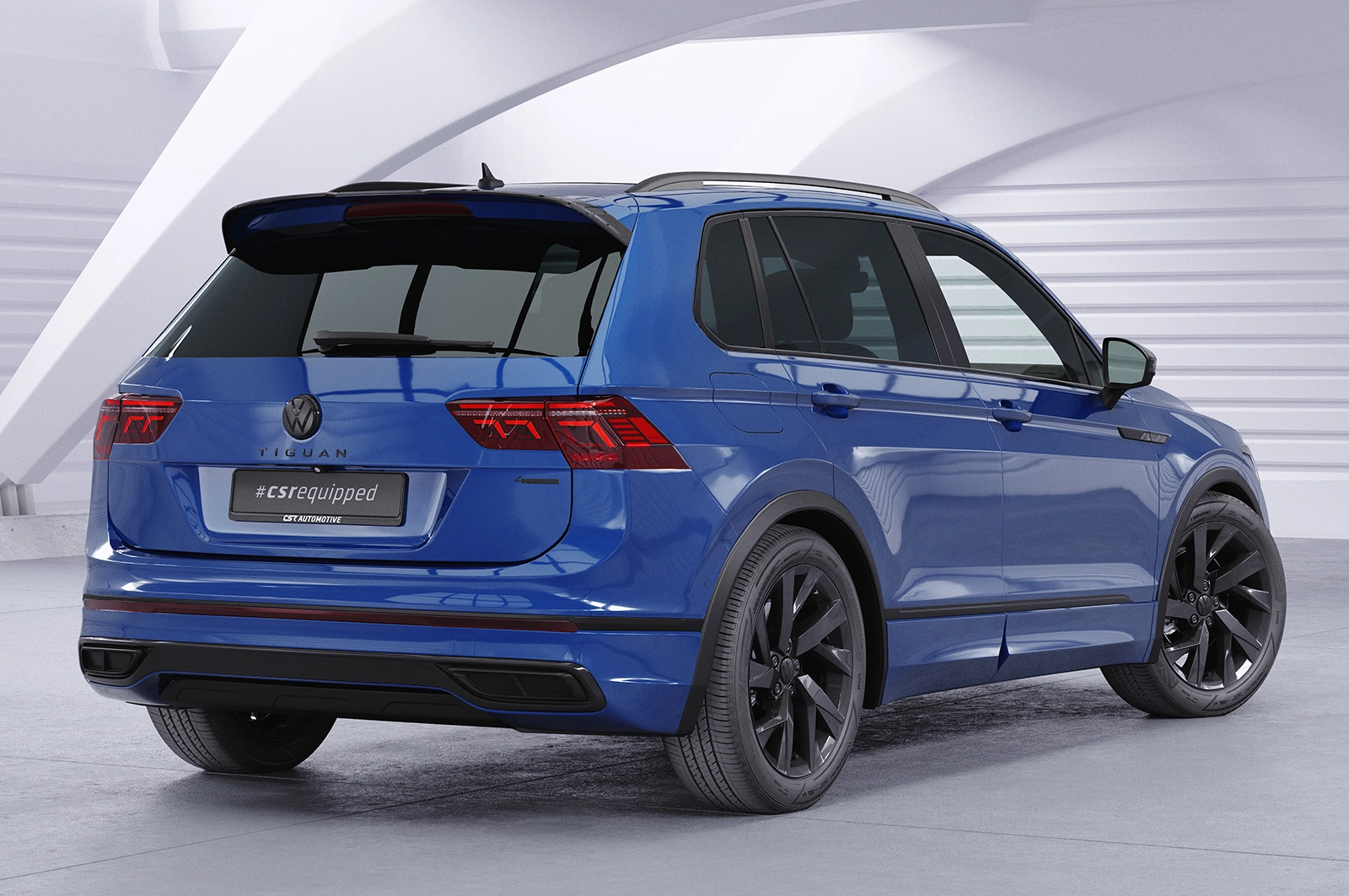 Achterspoiler VW Tiguan II (Typ AD1) R / R-Line 2016–heden – CSR Automotive – Glans Zwart