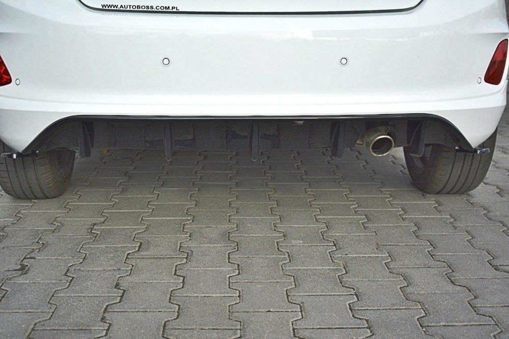 Diffuser Ford Fiesta Mk8 ST-Line Glans Zwart